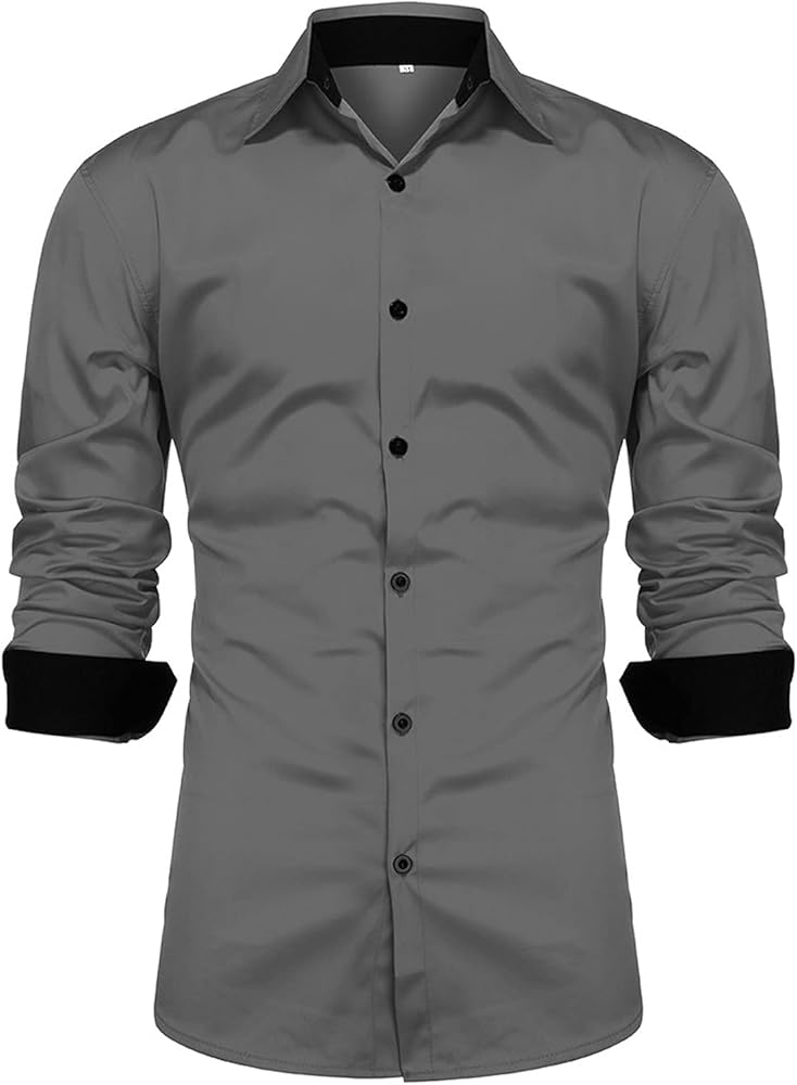 Chemise Homme Col Revers Manches