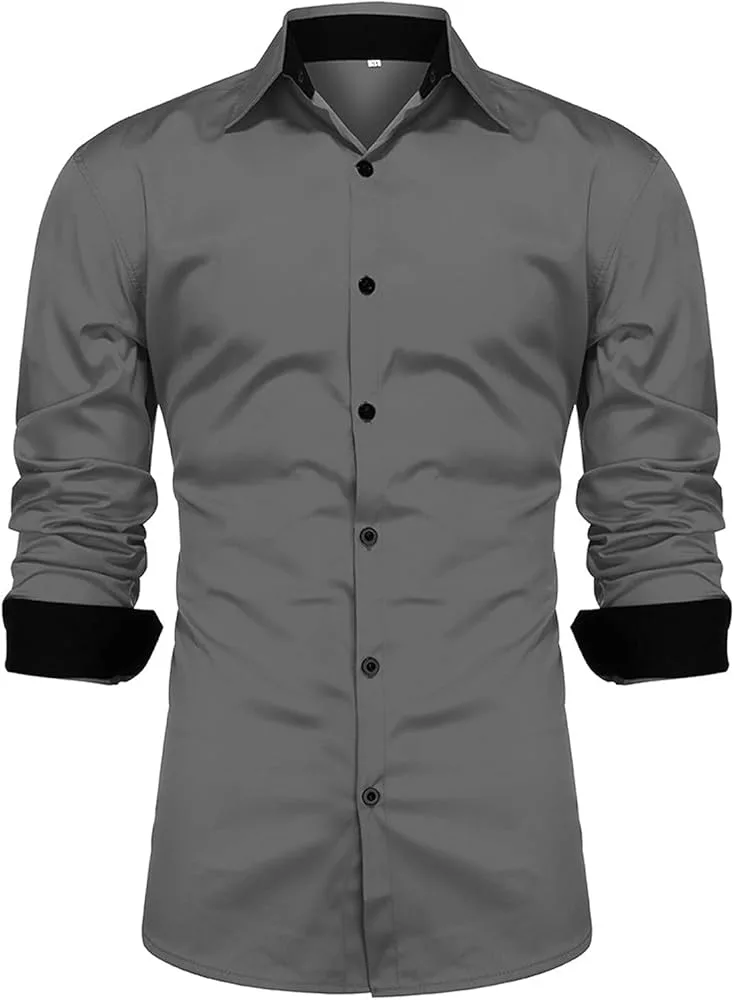 Chemise Homme Col Revers Manches